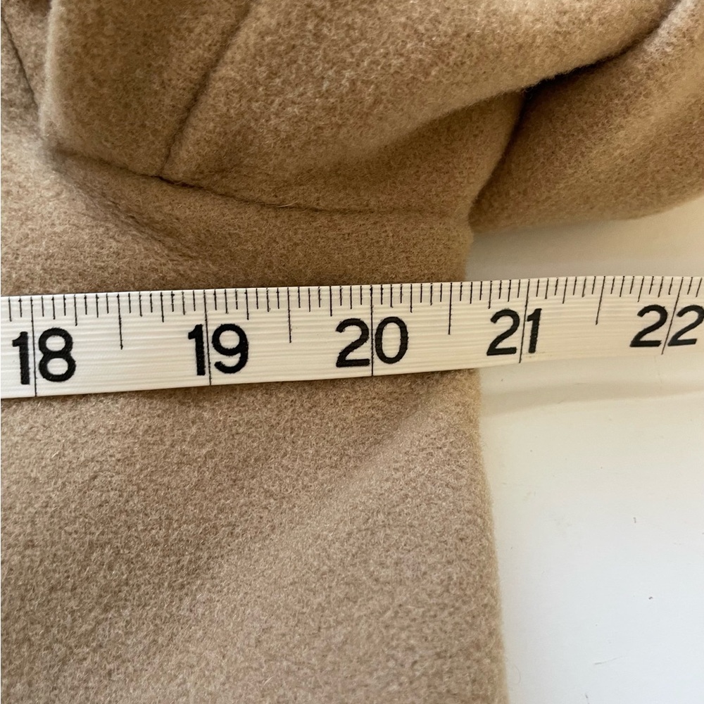 VTG Lauren Ralph Lauren Wool Cashmere Toggle Duffle Coat Womens Sz 12 Hooded Lng - Picture 8 of 16
